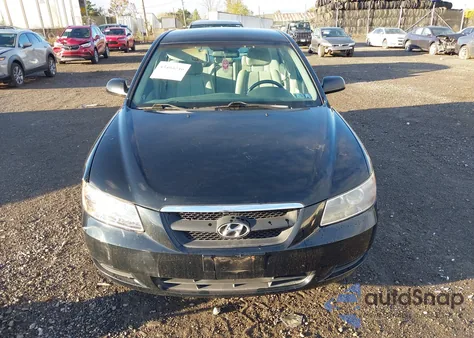 2008 Hyundai Sonata Gls V6 из США, поврежденный, VIN 5NPET46F48H339049